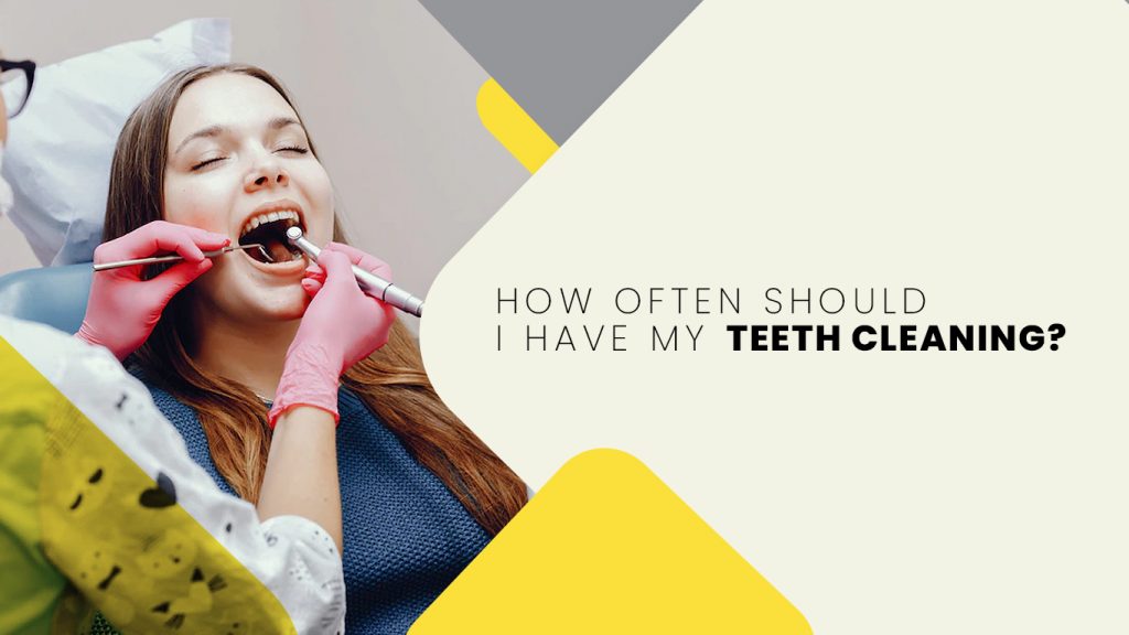 Tips for cleaned teeth